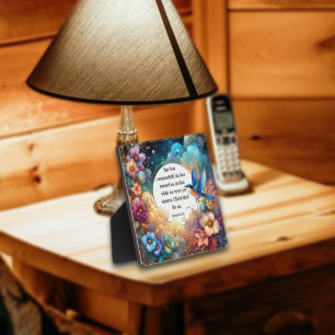 Romans Bijbelvers Inspirational Art Nouveau Pasen Fotoplaat