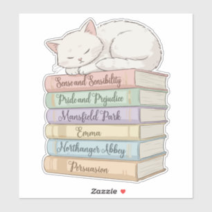 Romans van Jane Austen IX Sticker