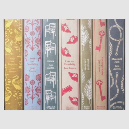 Romans van Jane Austen Tissuepapier (Voorkant)