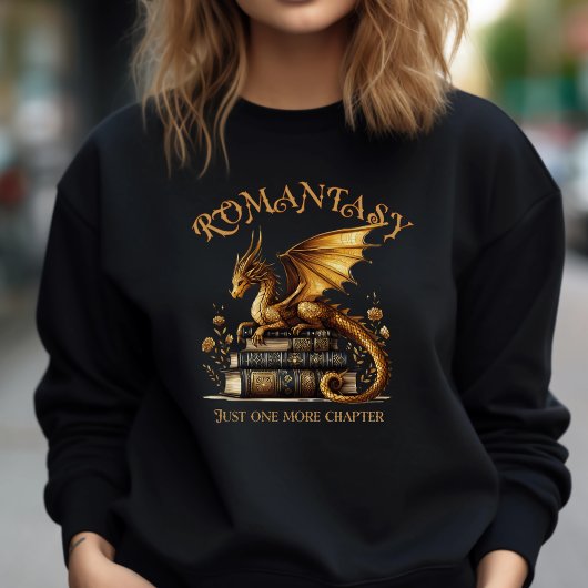 Romantasy Dragon Books Nog een hoofdstuk Trui