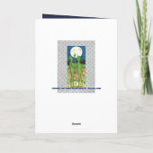 Romantic Aliens Jubileum Card personaliseert het! Kaart (Achterkant)