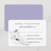 Romantic Anemones RSVP (Devant / Derrière)