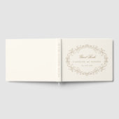 Romantic Baroque Ornate Frame Wedding Gastenboek (Volledig)