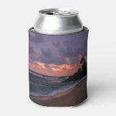 Romantic Beach at Dusk Blikjeskoeler (Blikje Voorkant)