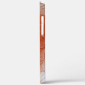 ROMANTIC BEAUTY/Vrouw portret Sepia Brown Case-Mate iPhone Case (Achterkant / Links)