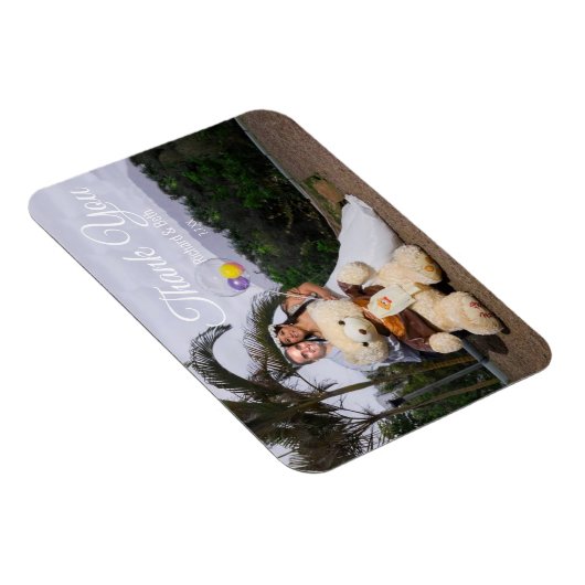 Romantic Bedankt voor je bruiloft Kaart Magneet (Rechterzijde)