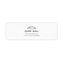 Romantic Black White Swan Wedding
