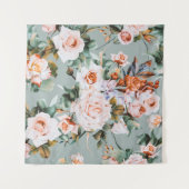 Romantic Blossom Haven Wandkleed (Voorkant (horizontaal))