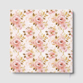 Romantic Blush Gold Mariage Livre d'or Signer (Verso)