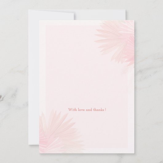 🌸 Romantic Blush Pink Wedding Invitation (Dos)