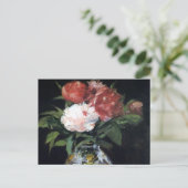 Romantic Bouquet van Rozen Bridal Briefkaart (Staand voorkant)