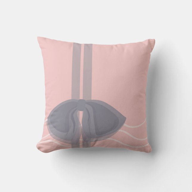 Romantic Bow Pillow Kussen (Voorkant)
