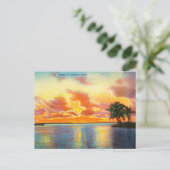  Romantic  Briefkaart voor zonnereizen (Staand voorkant)