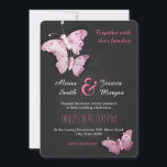 Romantic Butterflies wedding invitation<br><div class="desc">Romantic Butterflies wedding invitation</div>
