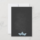 Romantic Butterflies wedding invitation (Dos)