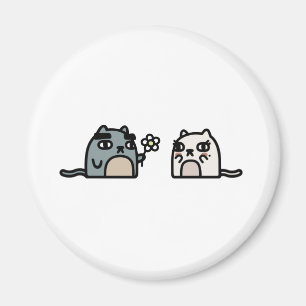 Romantic Cat Magneet