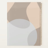 Romantic chic luxe red lips planner (Achterkant)