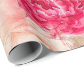 *~* Romantic  Classic Rustic Flowers AR26 Cadeaupapier (Rol Hoek)