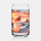 Romantic Coastal Sunset Lighthouse Walk (Gauche)