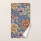 Romantic Cottage Flowers (Serviette à main)