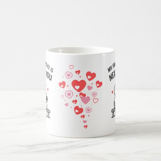 Romantic Couple Coffee Mug – Lovers (Centre)