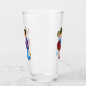 Romantic Couple Glass - Liefde Glas (Links)