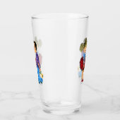 Romantic Couple Glass - Liefde Glas (Rechts)