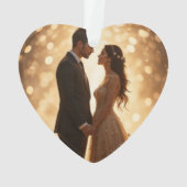 Romantic Couple in Love Ornament (achterkant)