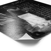 Romantic Couple "To My Love" Verse Photo Print Foto Afdruk (Hoek)