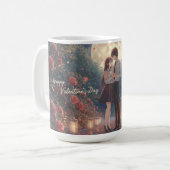 Romantic Couple Valentine's Day Mug (Devant gauche)