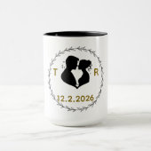 Romantic Couples Mug | His & Hers Love Coffee Cup (Centre)