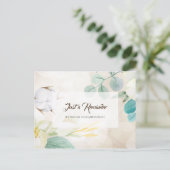 Romantic Cream Floral Elegant Appointinder Briefkaart (Staand voorkant)