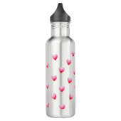 Romantic Cute Red Heart Waterfles (Links)