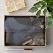Romantic Dark Decoupage Tissuepapier (Geschenk)