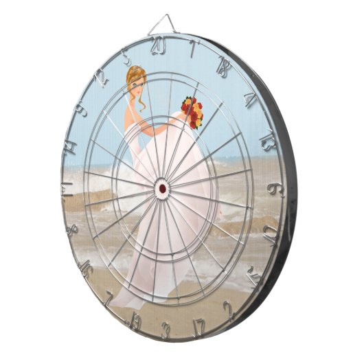 Romantic Dart Board Game Dartbord (Voorkant Rechts)