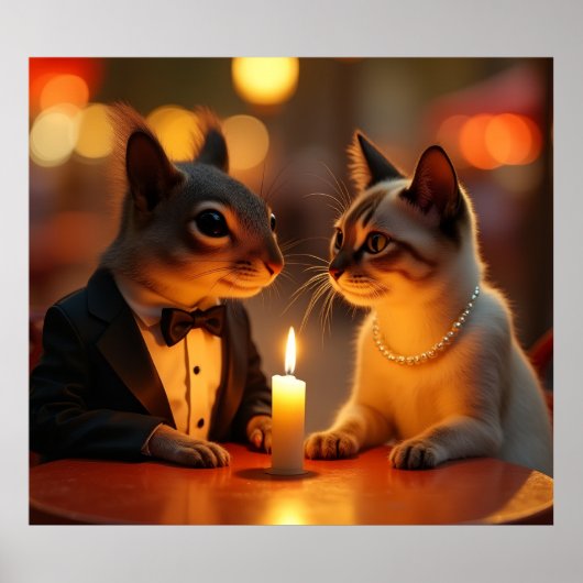 Romantic Dinner Poster (Voorkant)