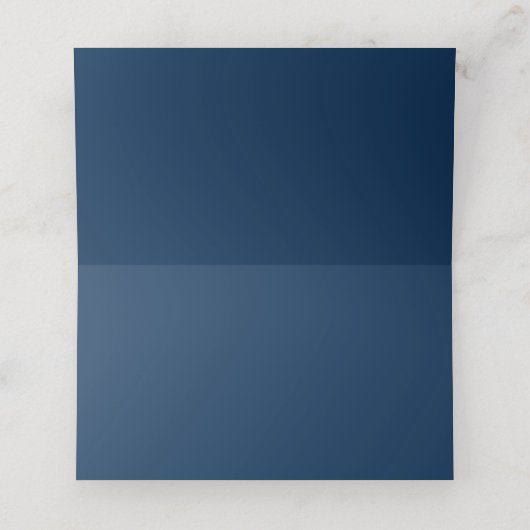 Romantic Elegance Wedding Dinner Guest Name (Binnenkant ongevouwen)