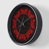 Romantic, Elegant Damask Red Gothic (Hoek)