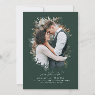 Romantic en Dreamweaver sparen de Foto van de Datu Save The Date