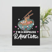 Romantic en grappig woordvoerder van Ramen Kaart (Staand voorkant)