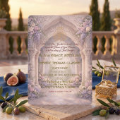 Romantic Enchanted Muslim Wedding Kaart
