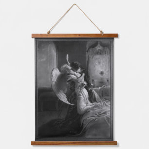 Romantic Encounter van Mihaly von Zichy Hangend Wandkleed