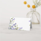 Romantic Eucalyptus & Lavender Weddenschap (Achterkant)