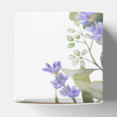 Romantic Eucalyptus & Lavender Weddenschap Box Bedankdoosjes (Bovenkant)