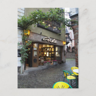 Romantic European Street Briefkaart