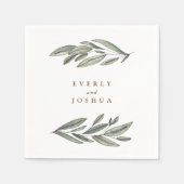 Romantic Evergreen Servet (Voorkant)