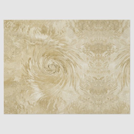 Romantic Feathers Angel Wings Abstract Victoriaans Tissuepapier (Voorkant)