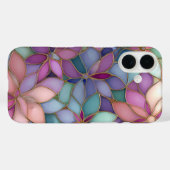 Romantic Floral Aesthetic Stained Glass Phone Case (Achterkant (horizontaal))