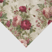 Romantic Floral Design Tissuepapier (Detail)