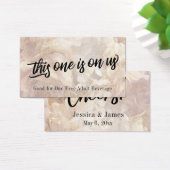 Romantic, , Floral Drink Ticket Kaart Pack (Bureau)